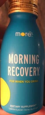 More Labs Natural Lemon Flavor Morning Recovery
