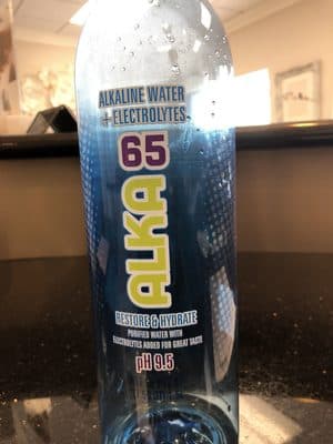 ALKA 65, ALKALINE WATER + ELECTROLYTES