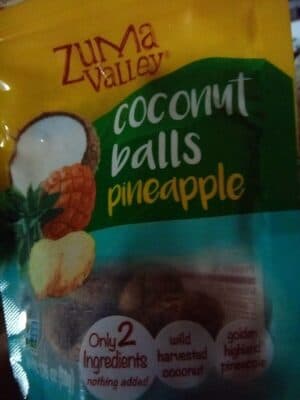 Pineapple Coconut Balls