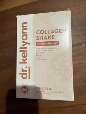 Collagen Shake Vanilla Almond Grass-fed Non-gmo