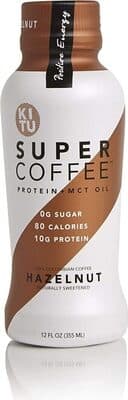 Hazelnut Flavored Enhanced Coffee Beverage