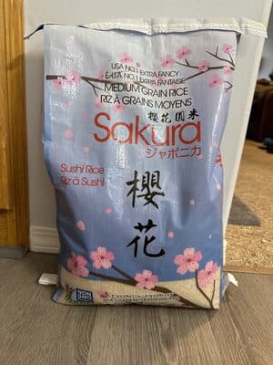 Medium grain rice