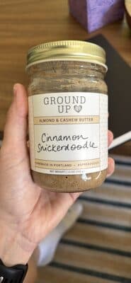 Cinnamon Snickerdoodle Almond & Cashew Butter