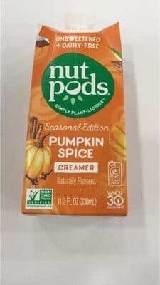 Unsweetened Dairy-Free Creamer, Pumpkin Spice