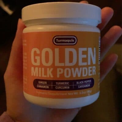 Golden milk powder