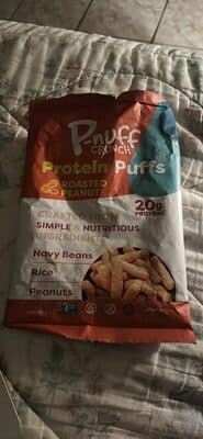 Baked Peanut Puffs