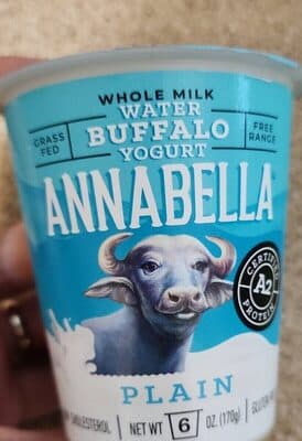 Plain Whole Milk Water Buffalo Yogurt