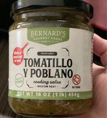 Tomatillo & Poblano Cooking Salsa