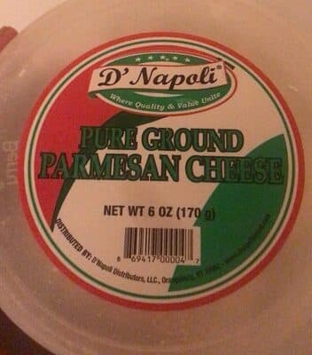 Pure Ground Parmesan Cheese