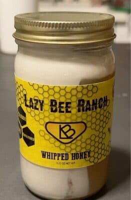 Whipped honey