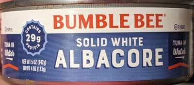 Solid White Albacore Tuna in Water