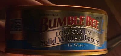 Very Low Sodium Solid White Albacore Gourmet Tuna In Water