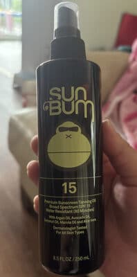 Sun Bum Broad Spectrum SPF 15 Tanning Oil