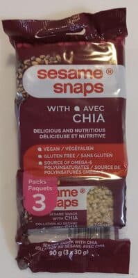 Sesame Snack with Chia