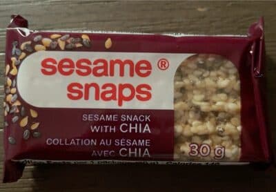 Sesame Snack with Chia