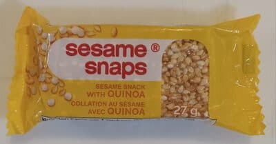 Sesame Snack with Quinoa