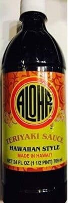 Hawaiian Style Teriyaki Sauce