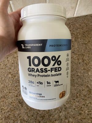 Grass Fed Whey Protein Isolate