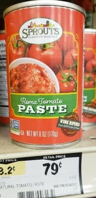 Sprouts Roma Tomato Paste