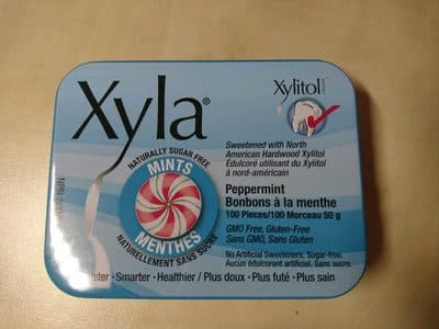 Peppermint Flavour Xylitol Mints