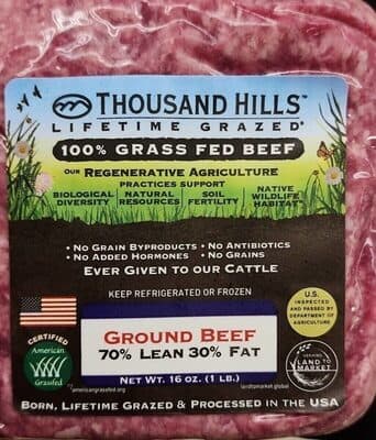 Grass Fed Beef