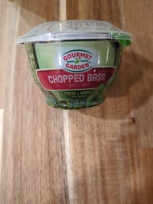 Lightly Dried Basil