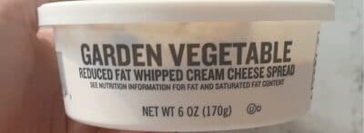 Garden Veggie Double-Whipped Shmear