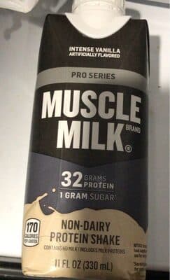 Intense Vanilla Non Dairy Protein Shake