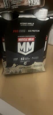 Muscle Milk, Non Dairy Protein Shake, Intense Vanilla