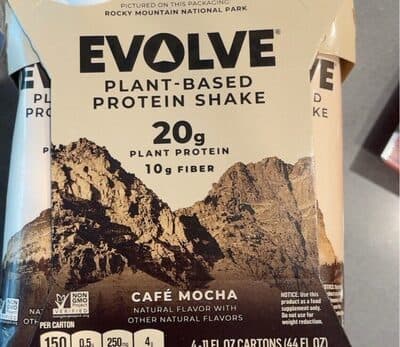 Mellow Mocha Flavored Plant-Based Protein Shake