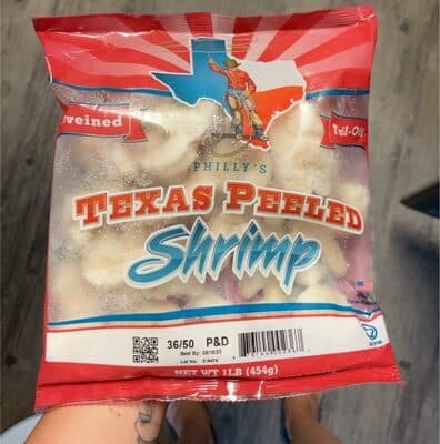 Texas Peeled Shrimp