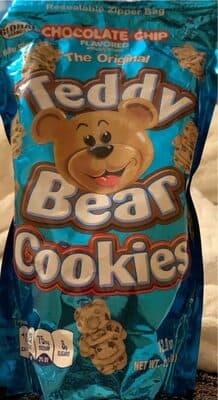 Chocolate Chip Flavored Teddy Bear Cookies