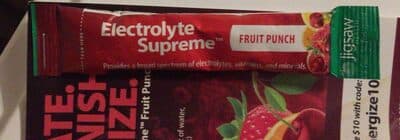 Electrolyte Supreme Fruit Punch
