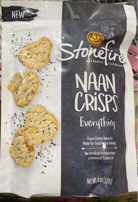 Naan Crisps Everything