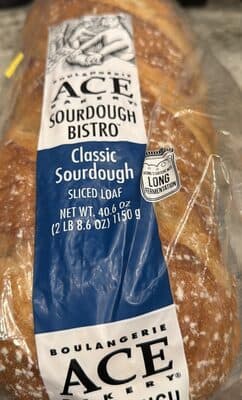 Classic Sourdough Sliced Loaf