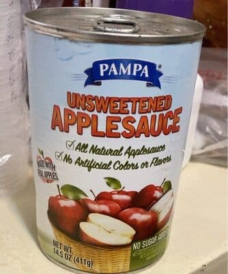 Unsweetened Apple Sauce