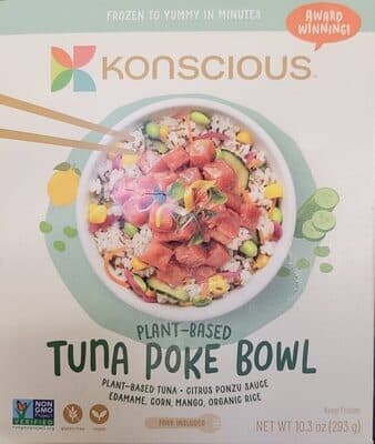 Plant Based Tuna Poke Bowl