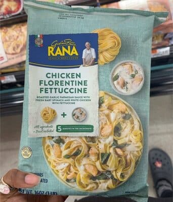 Chicken florentine fettuccine