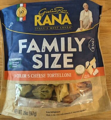 3 Color 5 Cheese Tortelloni