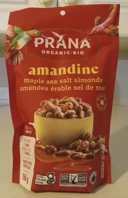 Amandine Maple Sea Salt Almonds
