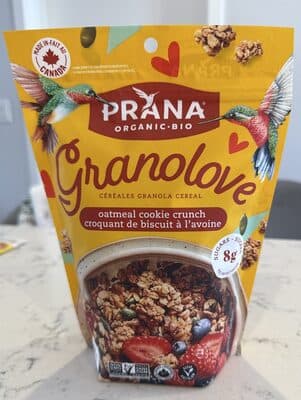 Granolove oatmeal cookie crunch