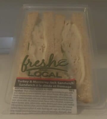 Turkey & Monterey Jack Sandwich
