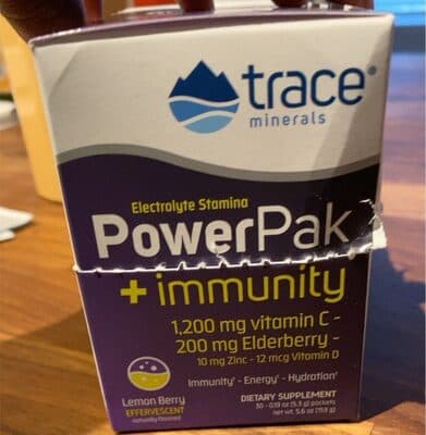 Electrolyte stamina powerpak + immunity