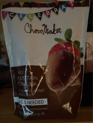 Chocomaker milk chocolate microwavable fondue