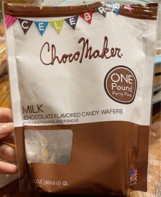 Milk Chocolate Flavored Candy Wafers