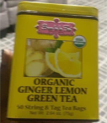 Organic Ginger Lemon Green Tea