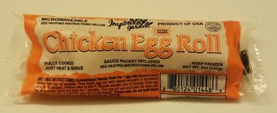 Hand Rolled Chicken Egg Roll