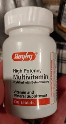 High Potency Multivitamin