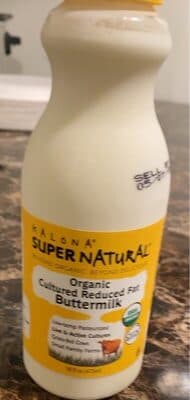 Organic 2% Reduced Fat Cultured Buttermilk