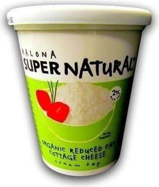 Kalona Super Natural Organic Lowfat Cottage Cheese